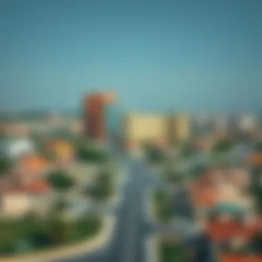 Community Surrounding Al Fattan Plaza Surrounding community and landscape around Al Fattan Plaza