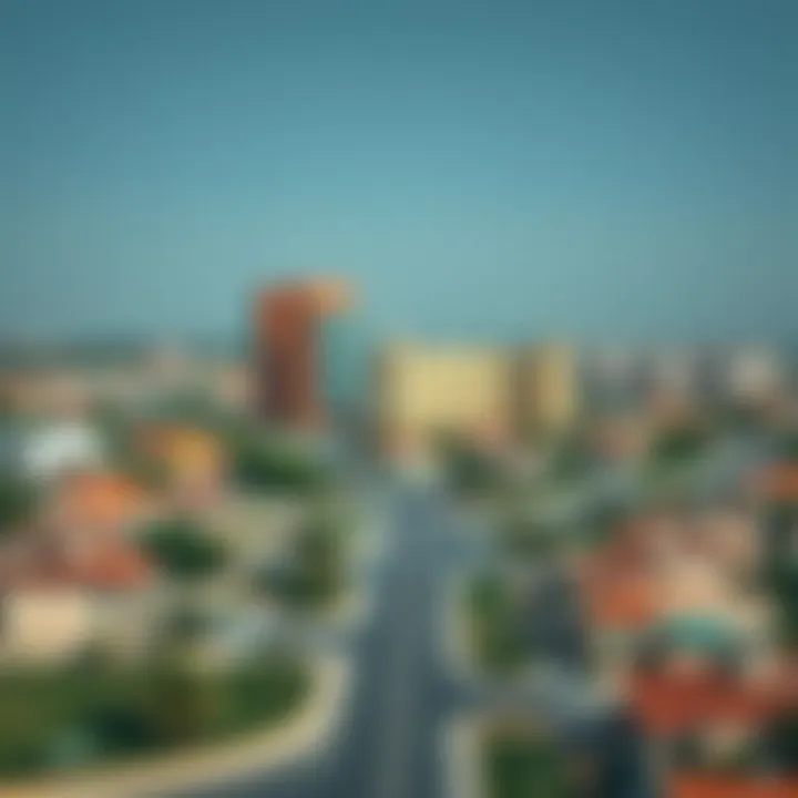 Community Surrounding Al Fattan Plaza Surrounding community and landscape around Al Fattan Plaza