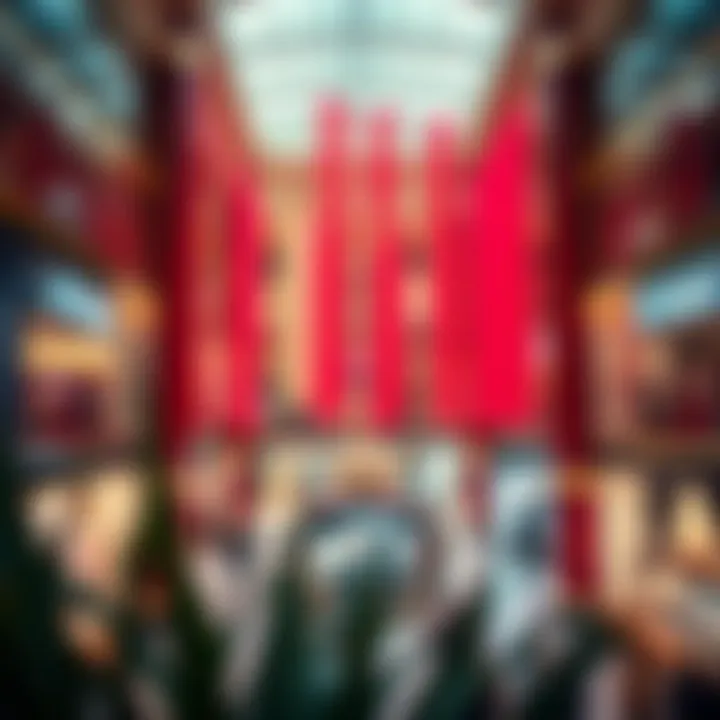 Vibrant Commercial Spaces of Al Fattan Plaza Interior view capturing the vibrant commercial spaces within Al Fattan Plaza