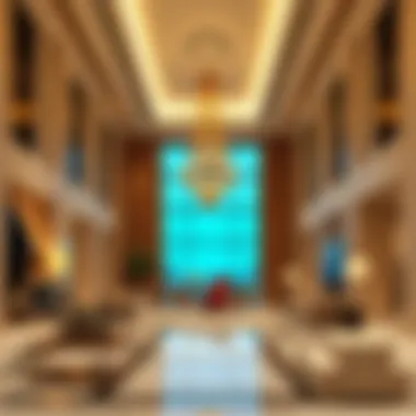 Interior View of Luxurious Amenities at Al Khail Gate Phase 2 Interior view highlighting the luxurious amenities offered at Al Khail Gate Phase 2