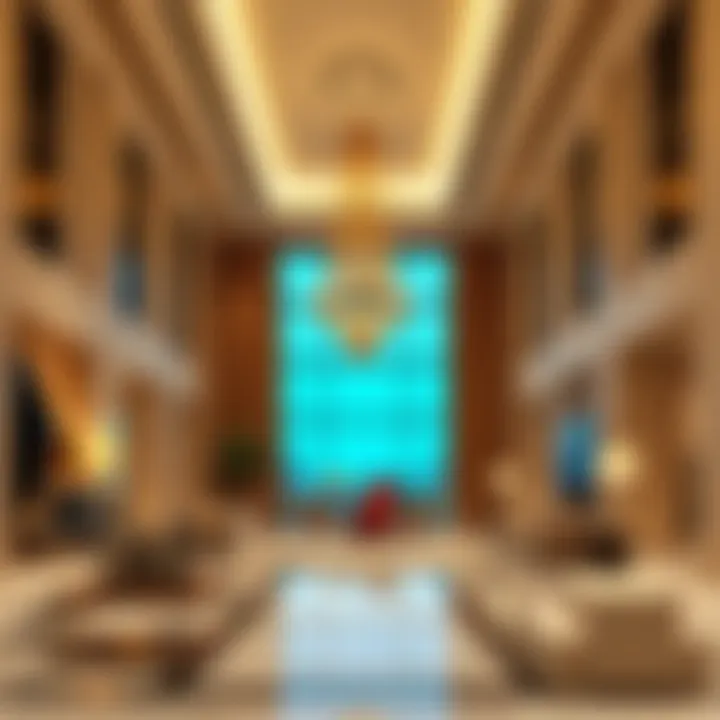 Interior View of Luxurious Amenities at Al Khail Gate Phase 2 Interior view highlighting the luxurious amenities offered at Al Khail Gate Phase 2