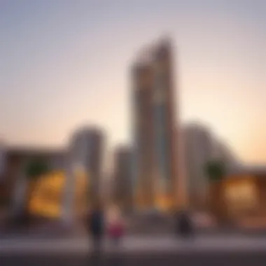 Community Impact of Al Saqran Tower Community engagement around Al Saqran Tower and its surroundings