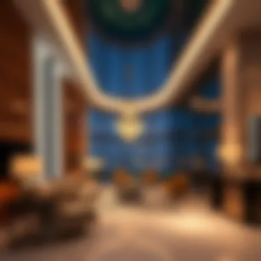 Luxurious Interiors of Al Saqran Tower Interior spaces within Al Saqran Tower reflecting luxury