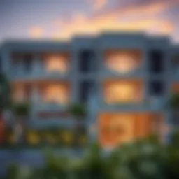 Stunning exterior view of Al Zain Residence