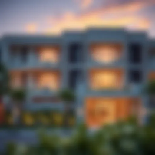 Stunning exterior view of Al Zain Residence