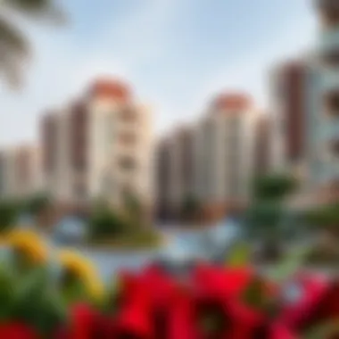 Community-Oriented Mixed-Use Developments Mixed-use development by Aldar Properties with green spaces and community areas