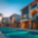Stunning architectural design of Alfa Villas