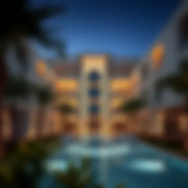 Stunning architectural design of Amani Residence