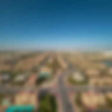 Master-Planned Communities: The Nakhil Vision Aerial view of نخيل's master-planned communities