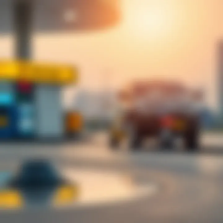 Infographic on economic impact of petrol prices in Dubai