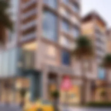 Commercial space developed by Aqua Properties contributing to Dubai's economy