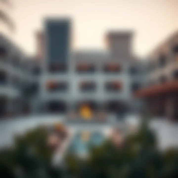 Diverse community spaces created by Aqua Properties in Dubai