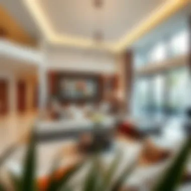 Interior Luxury in Arabella Townhouses Luxurious living space inside an Arabella townhouse