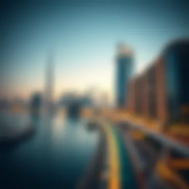 Stunning skyline of Dubai showcasing luxury properties