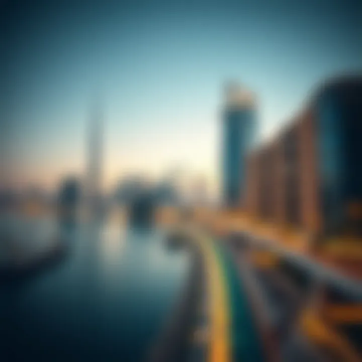 Stunning skyline of Dubai showcasing luxury properties