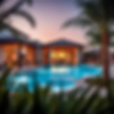 Luxurious community amenities offered at Azizi Mirage