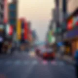 Baniyas Road overview showcasing its vibrant atmosphere