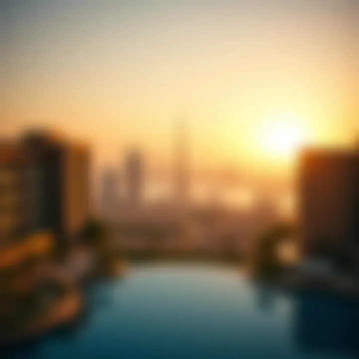 Skyline Vista from Bulgari Resort Breathtaking skyline view from Bulgari Resort