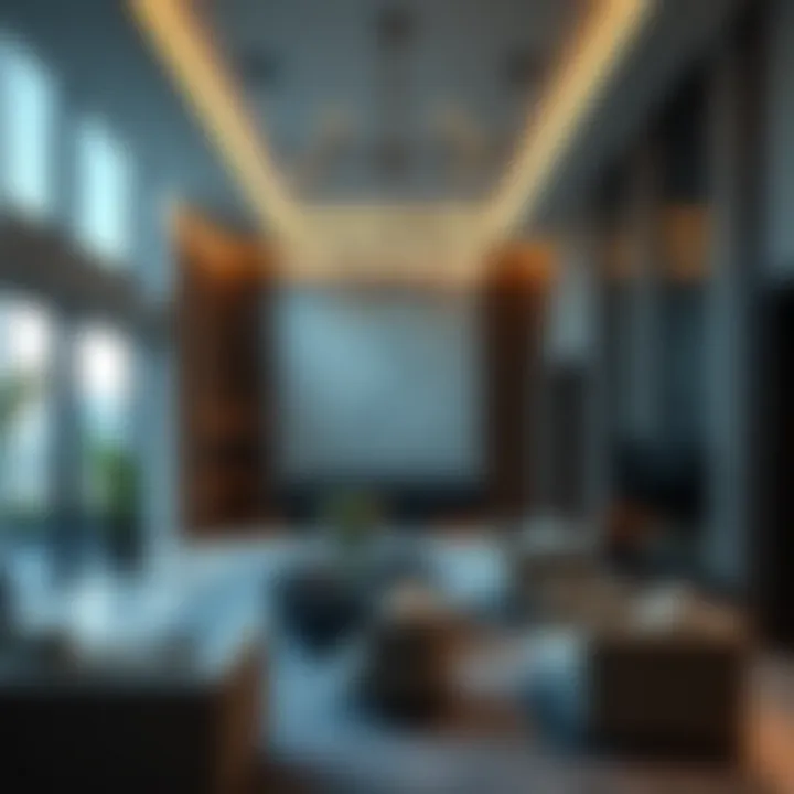 Luxurious interior design of a residence in Burj Binghatti Jacob