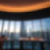 Stunning architectural view of Burj View Tower