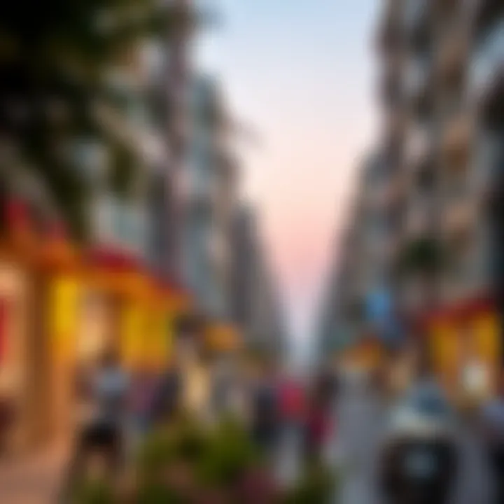 Vibrant community life around مركز ريفيرا