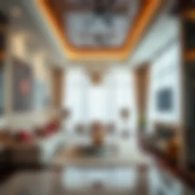 Luxurious interior of a property in مركز ريفيرا