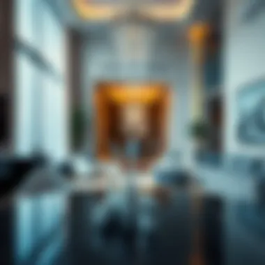Luxurious Apartment Interior Luxurious interior of a Citadines apartment