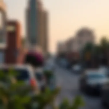 Vibrant neighborhood surrounding City Avenue Apartments