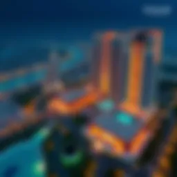 Aerial view of Clearpoint by Emaar showcasing its architectural elegance