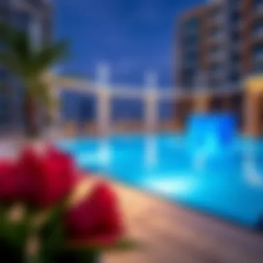 Luxury Lifestyle Amenities at Comfort Tower Luxurious amenities offered at برج الراحة for residents