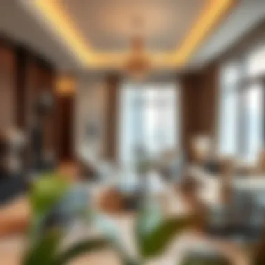 Luxury Living: Interior Design in Dubai's Upscale Residences Luxury apartment interior highlighting exquisite design