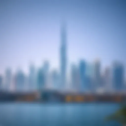 Dubai's Iconic Skyline: A Modern Architectural Marvel Stunning skyline of Dubai showcasing modern architecture