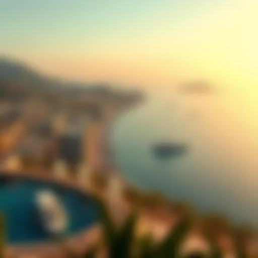 Breathtaking Coastline Luxurious coastline view of CƓte d'Azur Dubai