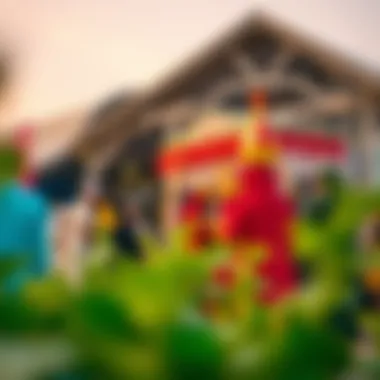 Cultural festival in قرية الفرسان depicting local lifestyle and traditions