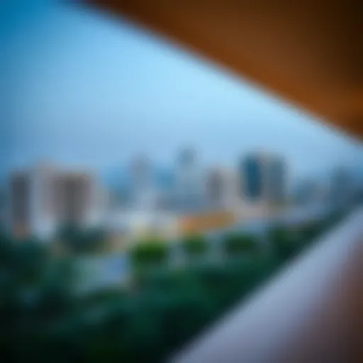 Stunning skyline of Qasimia showcasing luxurious properties