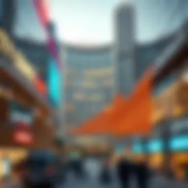 Graph depicting peak foot traffic hours at Deira City Center