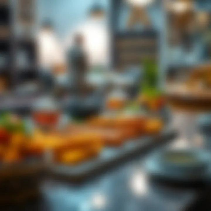 Artisan Local Delicacies A selection of local delicacies displayed artistically