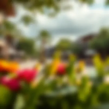 Local amenities and lush green spaces within Discovery Gardens