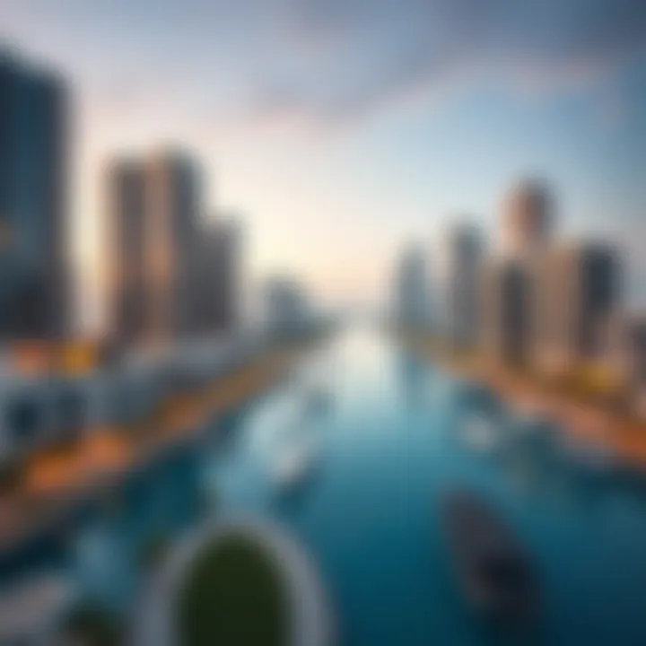 Economic blueprint illustrating investment opportunities within the Dubai Island Project.