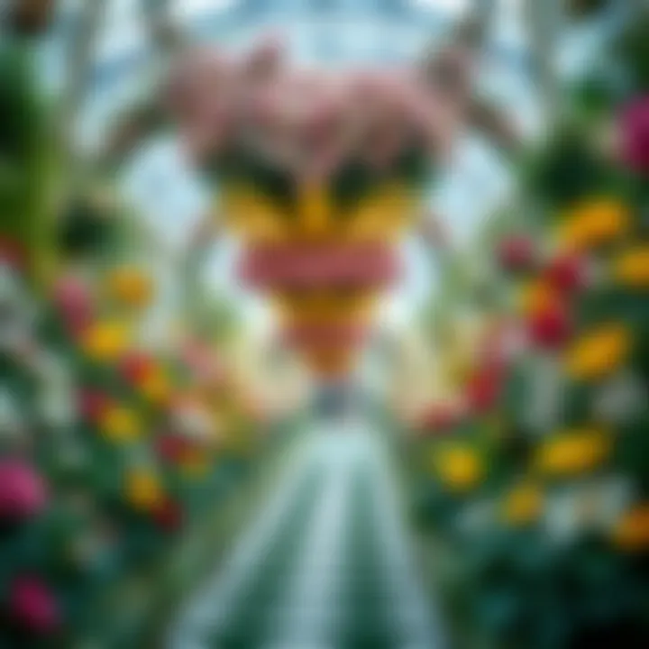 Breathtaking floral arrangements in Dubai Miracle Garden