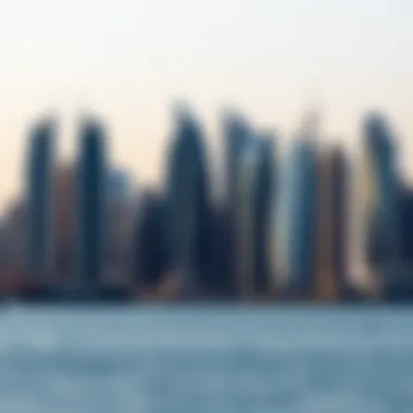 Stunning skyline of Dubai showcasing elite residence towers