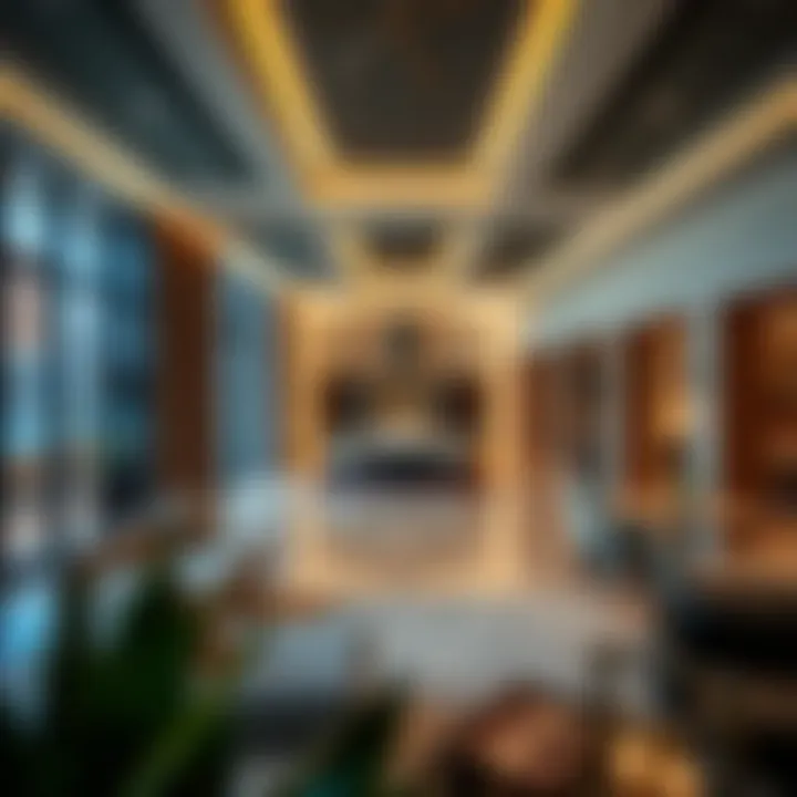 Luxurious amenities and communal spaces within Elysee Heights