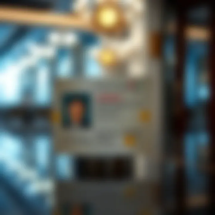 Overview of the Emirates ID card with key features highlighted