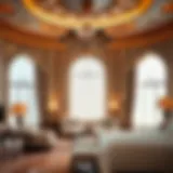 Luxurious interior of a Emirates Palace room showcasing intricate design