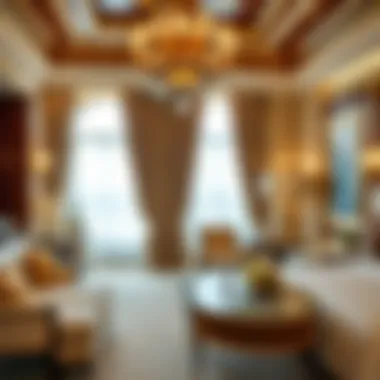 Distinctive Decor Elements of Emirates Palace Unique decor elements in the Emirates Palace room