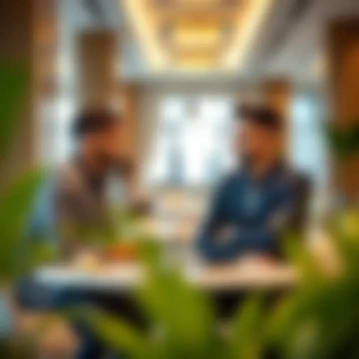 Client consultation session at Engel & Völkers Dubai