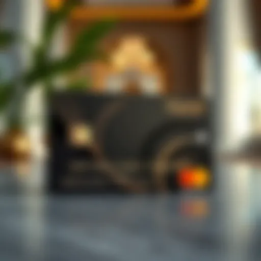 Elegant design of the Esaad Card