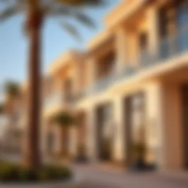 Real estate market showcasing luxury properties in Dubai