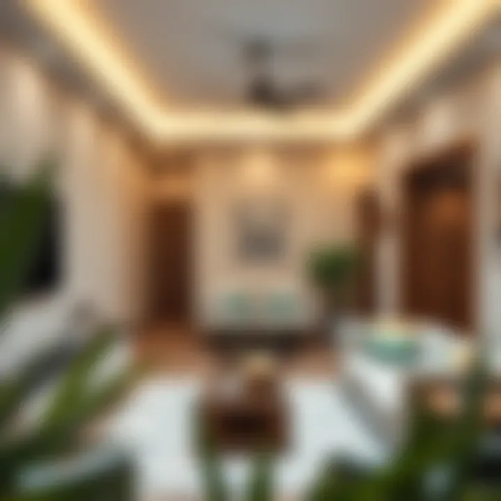 Cozy interior of a 2 BHK apartment in Al Qusais