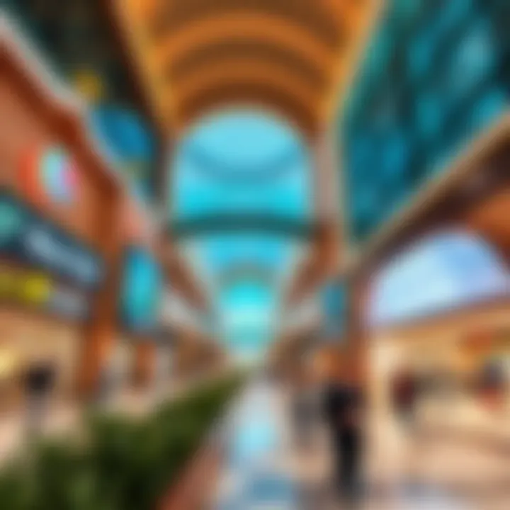 Vibrant commercial spaces bustling with activity at Abu Hail Centre